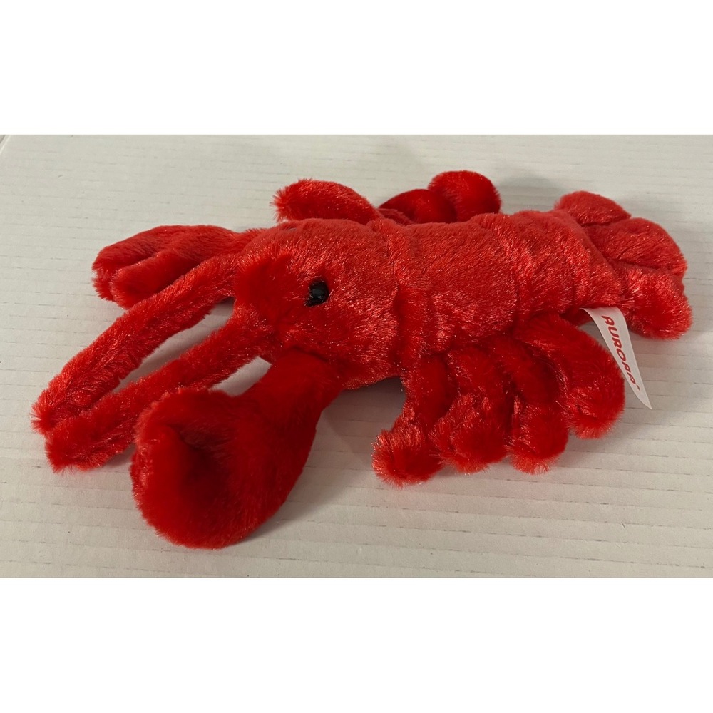 Aurora Lobster Plush Toy Kids Small‎ Red Soft Stuffed Animal Sea Life
